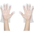 thumbnail image 1 of 300 Pcs Gants Jetables - Gants en Plastique PE Gants Jetables Gants Jetables Gants Gants de Protection Gants de Travail, 1 of 4