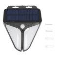 thumbnail image 1 of Lámpara con sensor corporal resistente al agua para cercas, patios y calles, luz solar inteligente para exteriores con clasificación IP65, 1 of 8