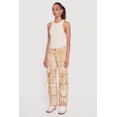 thumbnail image 3 of Women's Acid Wash Straight Leg Utility Jeans, 3 of 5