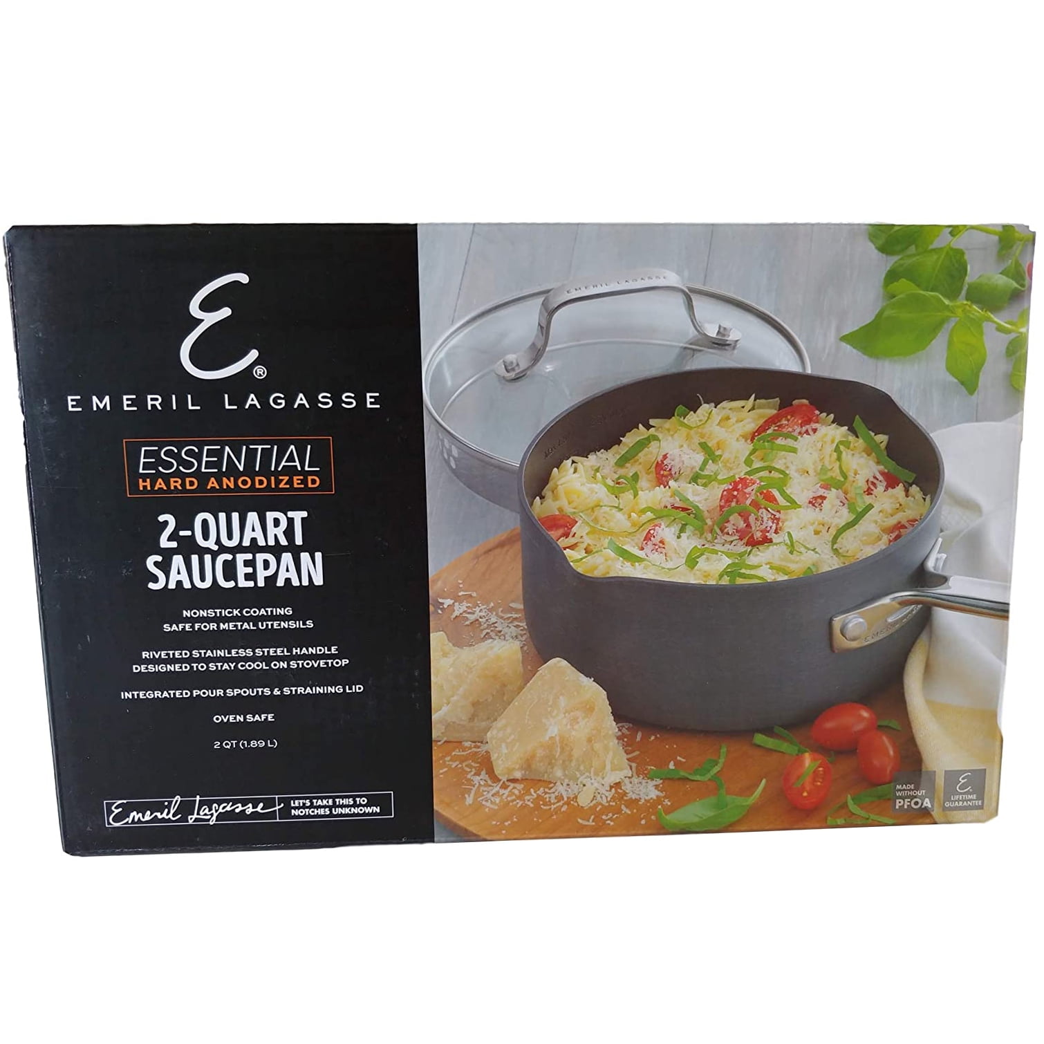 Emeril Forever Pan 2.5-Quart Saucepan with Lid - 20771579