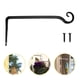 thumbnail image 1 of Gancho de pared de 10 pulgadas, soporte colgante para plantas, colgador de plantas de Metal, alimentador de pájaros montado en la pared, decoración para el hogar y el jardín, 1 of 8