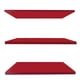 thumbnail image 1 of Kit 3 Repisas Flotantes Mdf 20x40cm Instalación Fácil Rojo, 1 of 3