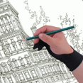 thumbnail image 4 of Guantes de dos dedos anti-deslumbrantes planos pintados a mano Guantes de medio dedo anti-deslumbrantes Guantes anti-deslumbrantes para pintar bocetos Guantes anti-deslumbrantes, 4 of 5