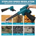 thumbnail image 4 of Garden Cordless Blower Vacuum Clean 2000W Air Blower For Dust Blowing Dust Computer Collector Hand Operat Power Tool ,Long Lasting, 4 of 7