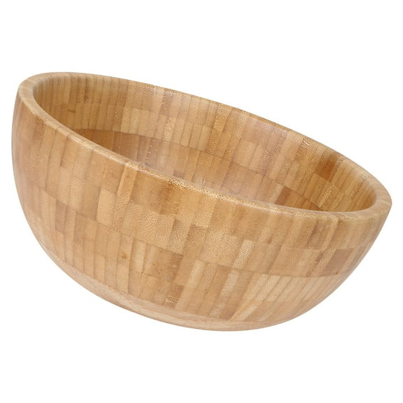 PTOOTP Round Fruits Bowl Bamboo 1 Pcs