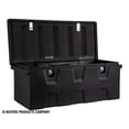thumbnail image 3 of Buyers Tool Box 1712240 Chest; Single Lid; Smooth; Black; Polyethylene; With Combination Lock Or Padlock, 3 of 10