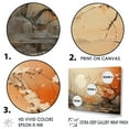 thumbnail image 3 of Designart "Tangerine Twilight Landscape With The Moon" Moon Canvas Prints, 3 of 7
