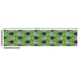 thumbnail image 3 of Ambesonne Pop Culture Fabric by the Yard Upholstery, Fish with Ornaments, 10 Yards, Fern Green Blue Violet, 3 of 5