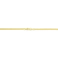 thumbnail image 2 of 14K Yellow Gold 18in 2.4mm Round Wheat Chain with Lobster Clasp, 2 of 4