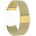 thumbnail image 2 of Gostoto 18mm 20mm 22mm General Watch Band Stainless Steel Magnetic Absorption Loop Metal Mesh Watch Band Quick Release Strap Replacement Bracelet Strap, 2 of 4