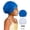 Navy+Grey, variant on 2 Pack Kids Extra Large Swim Cap for Long Thick Hair, Waterproof Silicone Swimming Cap for Toddler Child Youth Girls Boys, Durable Swim Hats Bathing Caps for Braids, Dreadlocks, Extensions, Afros