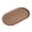 Khaki, variant on bestolf Stackable Fruit Plate Oval Shaped Reusable Dessert Tray Thickened Food Serving Platter for Camping Coffee Table Snacks Food Prep