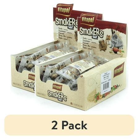 (2 pack) A&E Cage Co Smakers Small Animal Fruit Treat Sticks, 12 Count Display