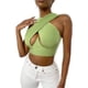 thumbnail image 1 of Camisetas sin mangas entrecruzadas para mujer, Tops sexis sin mangas con recortes de Color sólido en la parte delantera, ropa de calle para fiestas y discotecas, Tops con corpiño para mujer de verano Tan Jianjun unisex, 1 of 2