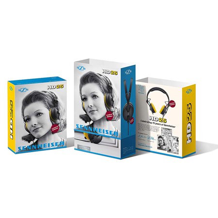 ゼンハイザー(Sennheiser) Sennheiser ゼンハイザー HD 25 密閉型 プロフェッショナル モニターヘッドホン 国内正規品