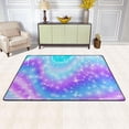 thumbnail image 2 of SKYSONIC Shining Rainbow Stars Theme Non-Slip Area Rug, Floor Carpet Comfort Floor Mats Decor for Indoor Front Porch Living Room Bedroom Kitchen, 36"x24", 2 of 5