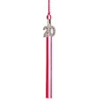 thumbnail image 2 of Class Act Graduation Graduation Pampille - Bling Charm - 2 Couleurs, 2020, Rouge / Blanc, 2 of 15