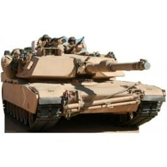 Army Tank Standup, 4' Tall