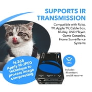 HDMI over IP Extender Full HD 1080P Upto 330 Ft CAT5e/6 Cable With IR (HD-EXM330-K)