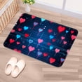 thumbnail image 5 of Valentine's Day Modern Polyester Non-Slip Floor Rug Office Mat, Machine Washable Office Rugs, 5 of 6