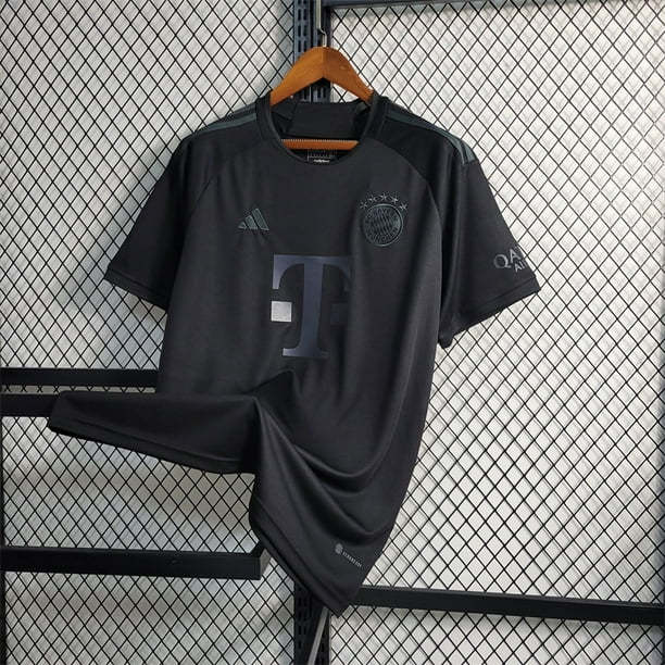 Bayern Munich 2023 2024 Camiseta De Futbol Negra Edicion Especial Gao Jiahui unisex Walmart en linea