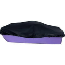 LABLT Pedal Boat Cover 420D Tear Resistant Boat Protector Replacement for 3 or 5 Person Pedal Boat Pelican Boat Monaco Boat 115 L x 80 W Black