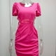 thumbnail image 3 of Vestido corto con cintura hueca, vestido corto para mujer, vestido corto con cintura hueca, vestido corto cruzado en la cadera para mujer, vestido con cintura recortada de primera línea, 3 of 7