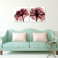 thumbnail image 3 of Empire Art Direct Chianti Rose I & II Frameless Free Floating Tempered Glass Panel Graphic Wall Art, 24" x 24" each, Ready to Hang, 3 of 10