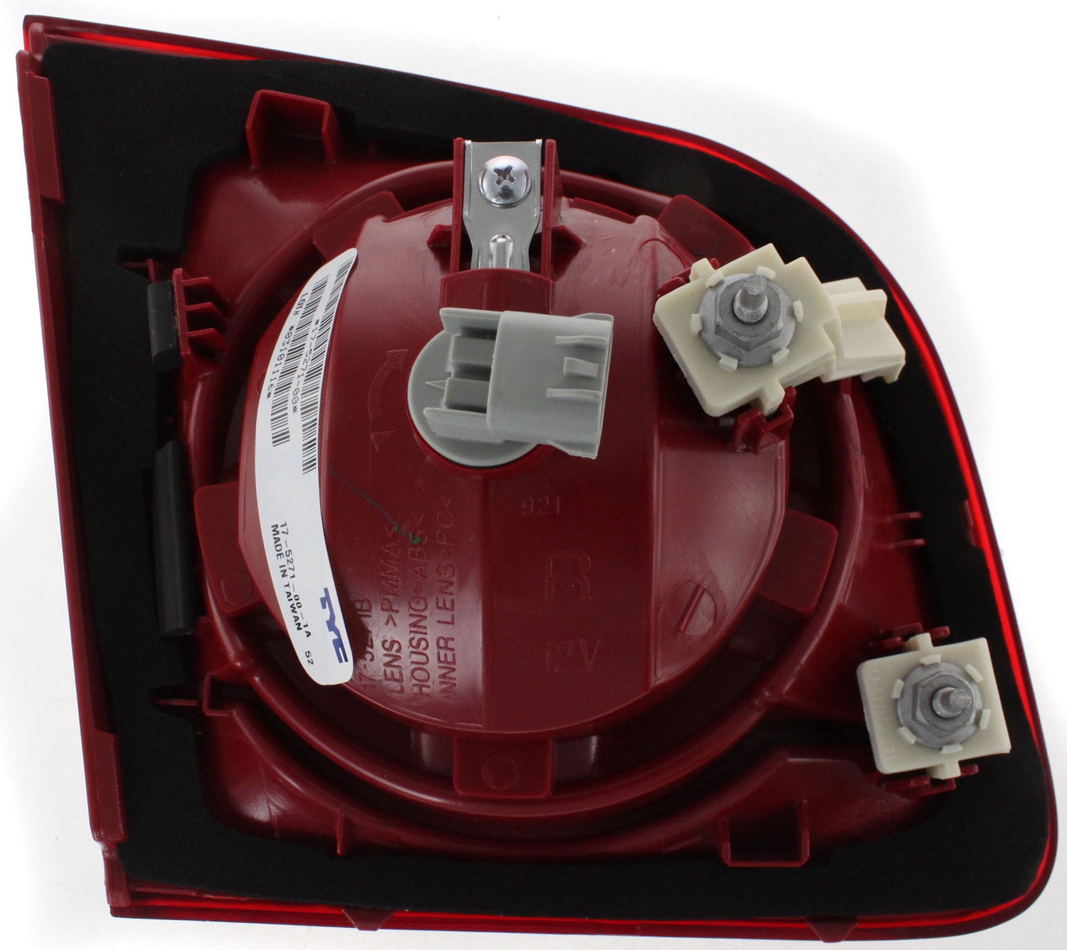 Tail Light Compatible With 2008-2012 Chevrolet Malibu Right Passenger Side, Inner With bulb(s)