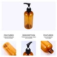 thumbnail image 3 of FUEENIRVA Travel Lotion Bottles Plastic 6Pcs 300ml, 3 of 9