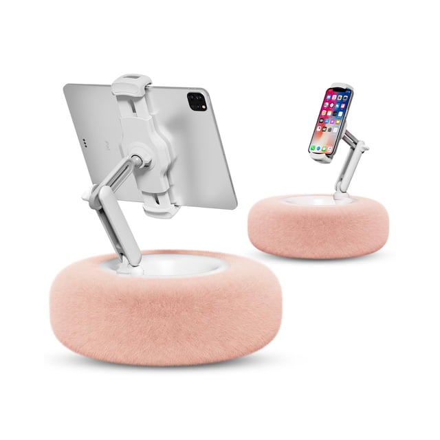 Soporte para tabletas Viozon compatible con teléfonos y tabletas 4.7-13, color rosa