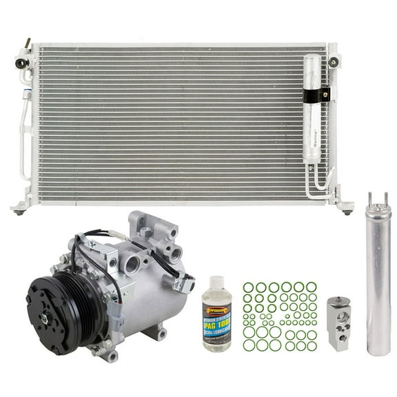 For Mitsubishi Lancer 2002 2003 A/C Kit w/ AC Compressor Condenser & Drier - BuyAutoParts