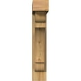 thumbnail image 2 of Ekena Millwork 6"W x 24"D x 32"H Olympic Block Rough Sawn Bracket w/ Offset Brace, Western Red Cedar, 2 of 25