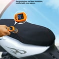thumbnail image 2 of Scienceny Fundas de asiento de malla transpirable 3D para motocicleta, fundas para asientos de Scooter, duraderas, fáciles de instalar Gafas de moto, 2 of 6