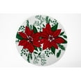 thumbnail image 1 of Printed Cotton Rope Placemat (Double Poinsettia) - Set of 12, 1 of 2