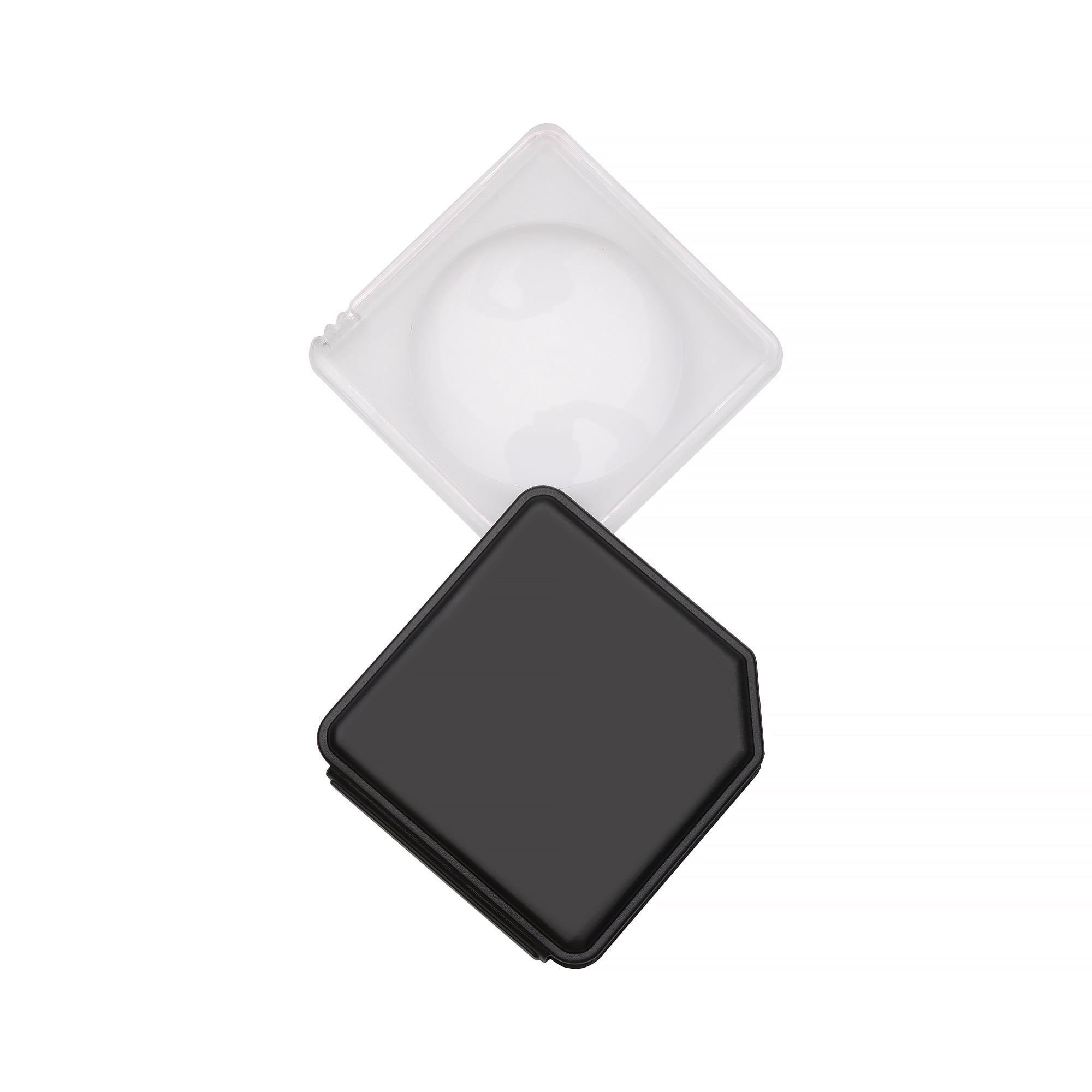 (2 pack) M+ Unisex Portable 3x Pocket Magnifier, 3x Magnification