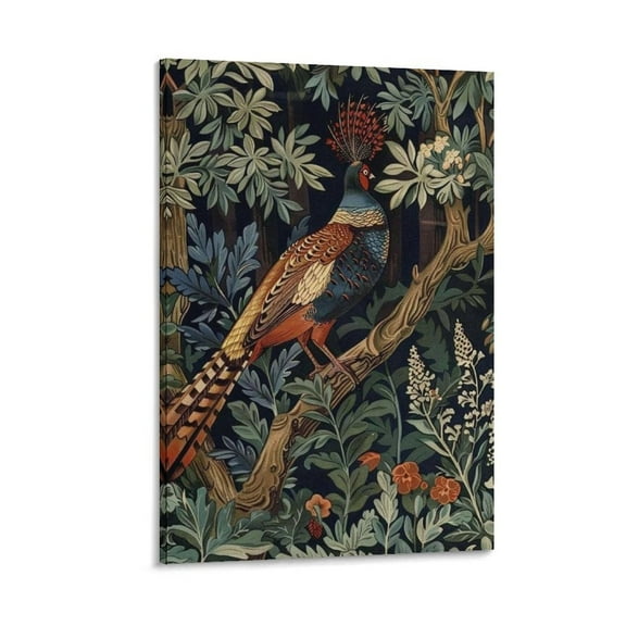 William Morris Print Painting (63) Wall Art Poster Scroll Canvas Painting Picture Living Room Decor Home 12x18inch(30x45cm)