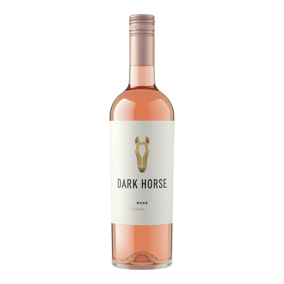 Dark Horse California Rose Wine, 750 ml Glass Bottle, 13% ABV