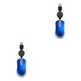 thumbnail image 1 of braveheart Computer for Ultra-lightweight Mouse Wired Optical 1000 DPI Universal Telescopic Retractable Gaming Mice for Kids Blue 2Set, 1 of 6