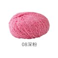 thumbnail image 1 of Nvzi Hilo para tejer a crochet - rosa intenso, 2 rollos, hilo de poliéster suave, hilo grueso para tejer a crochet, ideal para proyectos de manualidades., 1 of 4