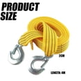 thumbnail image 5 of Sangle de Remorquage en Acier Haute Résistance, Taille Compacte pour Accessibilité en Déplacement, Corde de Remorquage en Polyester Résistant aux Intempéries, Idéal pour Récupération de Boue et Remorquage d'Urgence, 5 of 5