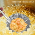 thumbnail image 3 of UPOUART Waffle Maker Silver Stainless Steel Baking Tool 1Set, 3 of 8