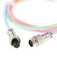 thumbnail image 4 of Cable Mecánico, de Computadora, Consola de Juegos Macarena Alambre de cable en espiral, 4 of 8