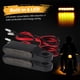 thumbnail image 3 of Eummy 2 Uds Manillar Señales de Giro LED Motorcycle LED Running Light Mini Parpadeos Indicadores Secuenciales Delanteros Impermeables Se Adapta a la Mayoría de las Motocicletas con Pernos de Espejo Retrovisor de 8mm, 3 of 9