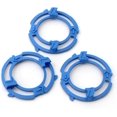 thumbnail image 1 of wqlpp-Shaver Head Blades Holder Plate for Razor Head Series 5000, 3PCS SH50 Blue Razor Retaining Rings Lock-Ring Blue Blade Retaining Rings for Shaver Model SH50 Shaver Head Series 5000, 1 of 4