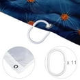 thumbnail image 4 of yowmns Waterproof Shower Curtain Set with Hooks - Printed Bathroom Decoration - 3-Piece Curtain Set, 4 of 6