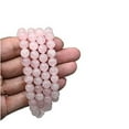thumbnail image 4 of Rose Quartz Mala Beads 108 Buddhist Prayer Beads Japamala, 4 of 5