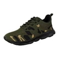 thumbnail image 6 of HEWUQI Women's Barefoot Running Shoes Low Drop Hiking Walking Cushion Footwear Tennis Non Slip Workout Gym Athletic Fashion Sneakers Green Size 10.5, 6 of 6