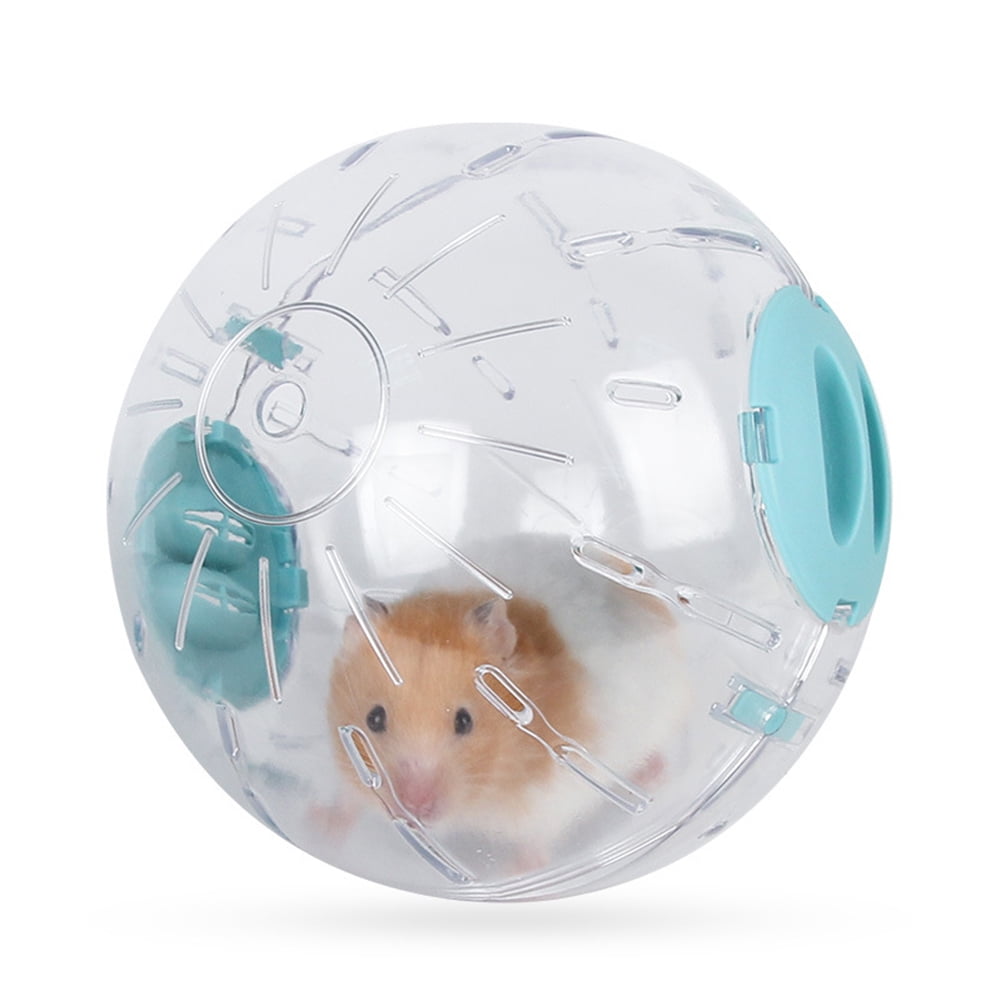 NEW PVC Washable Jingle Bell Green White Ball Hamster Cats Birds Dogs Pet Toys 