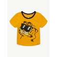 thumbnail image 4 of Girls Garfield X Justice Collab Baby Tee, Sizes XS - XLP, 4 of 9